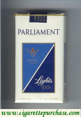 Parliament Lights 100s cigarettes soft box